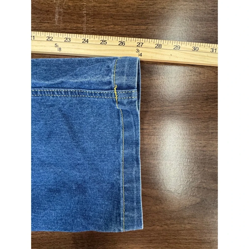 Duke Jeans Blue Authentic Fit Straight Leg Denim Pants Style 025 40/M Mens